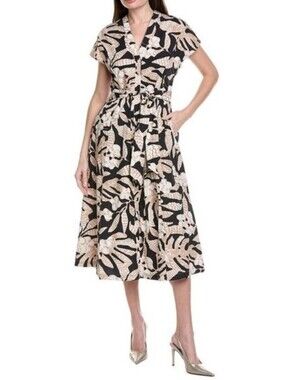 Frances Valentine Womens  Eve Dress, Black  Brown